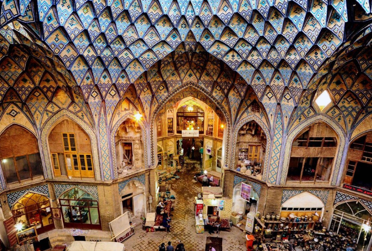 بازار قیصریه، اصفهان، ایران، تور، شیراز، سعید زارع
