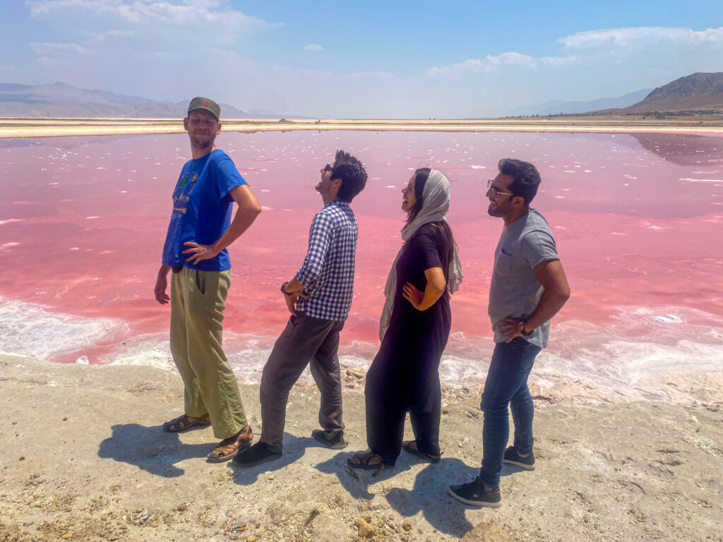 Pink Lake, Maharlo Lake, Saeid Zare